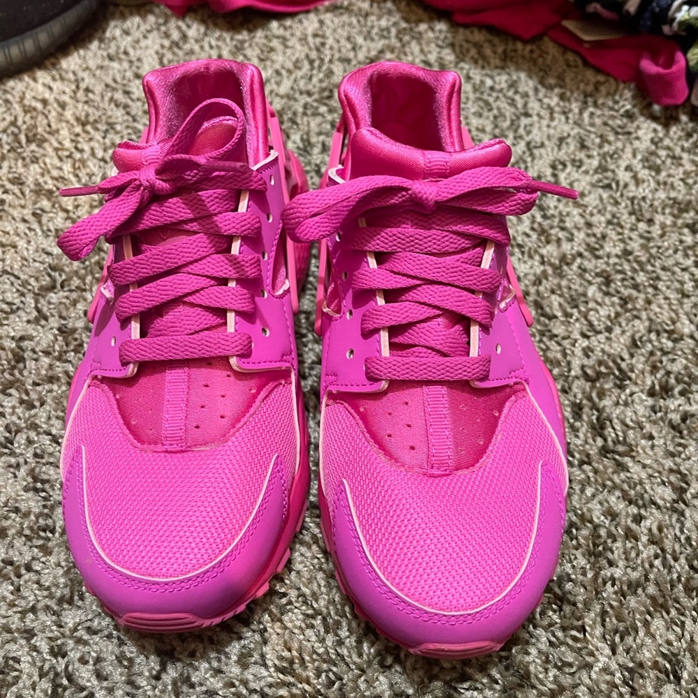 Pink Huarache Sneakers Size 4.5